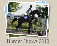 2013 Hunter/Jumper Shows Photo Gallery